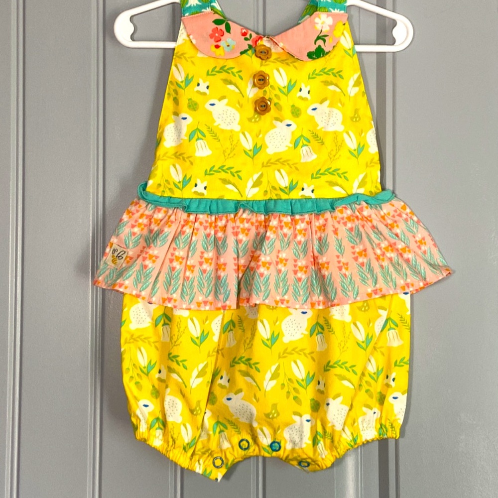 Wildflowers bubble romper